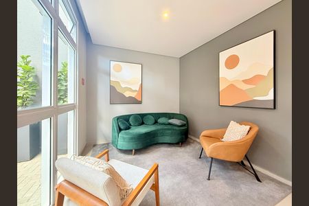 Apartamento para alugar com 27m², 1 quarto e sem vaga Apartamento para alugar com 27m², 1 quarto e sem vagaHall Social Bloco