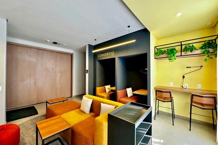 Apartamento para alugar com 27m², 1 quarto e sem vaga Apartamento para alugar com 27m², 1 quarto e sem vagaCoworking