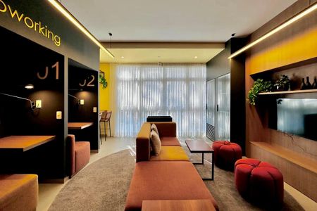 Apartamento para alugar com 27m², 1 quarto e sem vaga Apartamento para alugar com 27m², 1 quarto e sem vagaCoworking