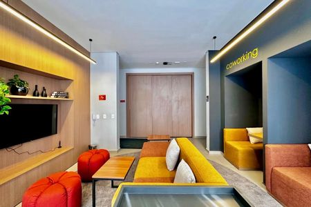 Apartamento para alugar com 27m², 1 quarto e sem vaga Apartamento para alugar com 27m², 1 quarto e sem vagaCoworking