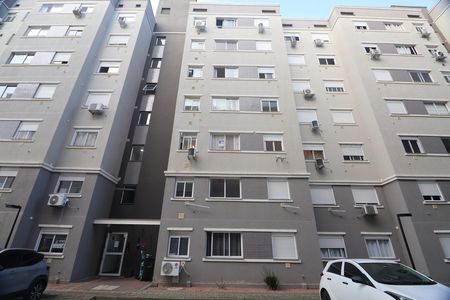Fachada do bloco de apartamento para alugar com 2 quartos, 52m² em Estância Velha, Canoas