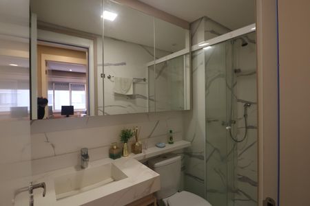 Banheiro de apartamento para alugar com 2 quartos, 52m² em Estância Velha, Canoas
