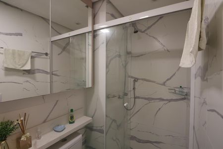 Banheiro de apartamento para alugar com 2 quartos, 52m² em Estância Velha, Canoas