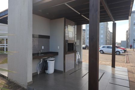Área comum - Churrasqueira de apartamento para alugar com 2 quartos, 52m² em Estância Velha, Canoas
