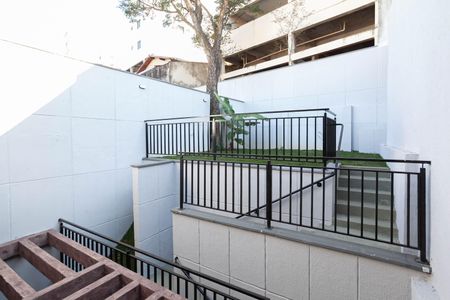 Varanda da suíte 3 de casa à venda com 3 quartos, 135m² em Ouro Preto, Belo Horizonte