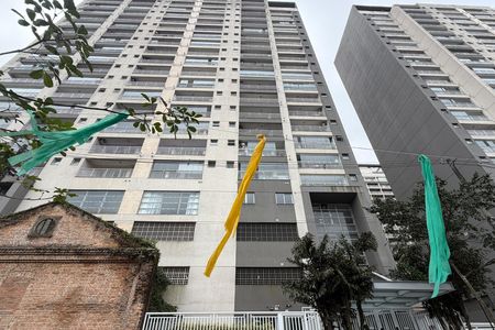 Fachada de apartamento para alugar com 1 quarto, 49m² em Vila Matias, Santos