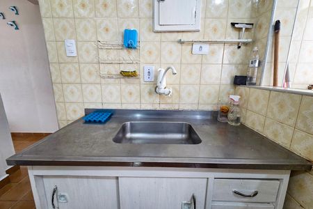Cozinha de apartamento para alugar com 2 quartos, 79m² em Boqueirão, Praia Grande
