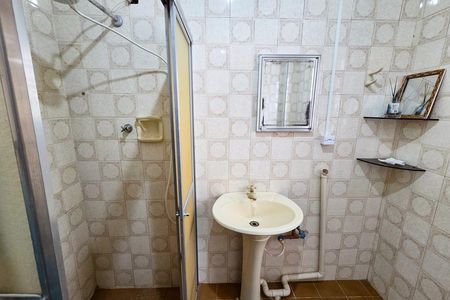 Banheiro de apartamento para alugar com 2 quartos, 79m² em Boqueirão, Praia Grande