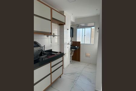 Cozinha de apartamento para alugar com 2 quartos, 43m² em Villa Garden, Campinas