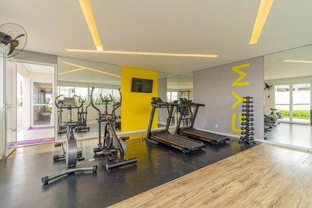Apartamento para alugar com 44m², 2 quartos e 1 vaga Apartamento para alugar com 44m², 2 quartos e 1 vagaAcademia