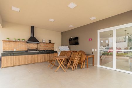 Área comum - Churrasqueira de apartamento para alugar com 2 quartos, 44m² em Jardim Monte Alegre, Taboão da Serra