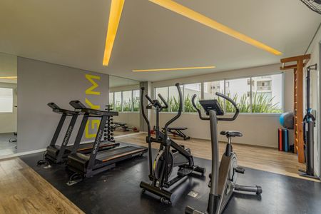 Apartamento para alugar com 44m², 2 quartos e 1 vaga Apartamento para alugar com 44m², 2 quartos e 1 vagaAcademia