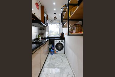 Cozinha de apartamento para alugar com 2 quartos, 44m² em Jardim Monte Alegre, Taboão da Serra