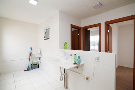 Cozinha de apartamento para alugar com 2 quartos, 45m² em Granja Viana, Cotia