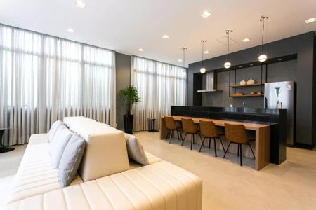 Studio para alugar com 27m², 1 quarto e sem vaga Studio para alugar com 27m², 1 quarto e sem vagaSalão de festas
