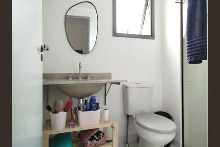 Studio para alugar com 27m², 1 quarto e sem vaga Studio para alugar com 27m², 1 quarto e sem vagaBanheiro