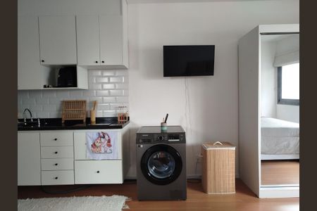 Studio para alugar com 27m², 1 quarto e sem vaga Studio para alugar com 27m², 1 quarto e sem vagaCozinha