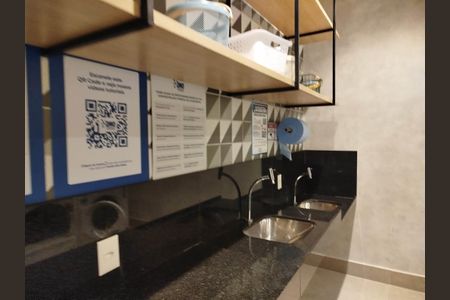 Studio para alugar com 27m², 1 quarto e sem vaga Studio para alugar com 27m², 1 quarto e sem vagaLavanderia