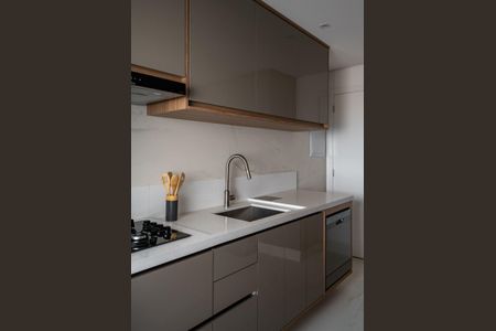 Cozinha de apartamento à venda com 3 quartos, 135m² em Vila Mascote, São Paulo
