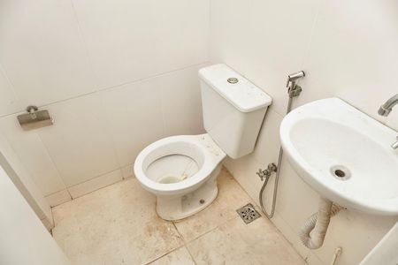 Banheiro da Suíte de kitnet/studio para alugar com 1 quarto, 42m² em São Francisco, Belo Horizonte