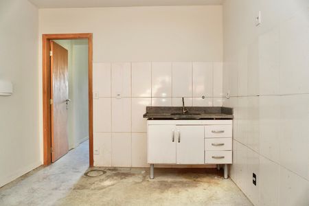 Sala e Cozinha de kitnet/studio para alugar com 1 quarto, 42m² em São Francisco, Belo Horizonte