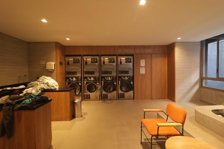 Studio para alugar com 20m², 1 quarto e sem vagaLavanderia