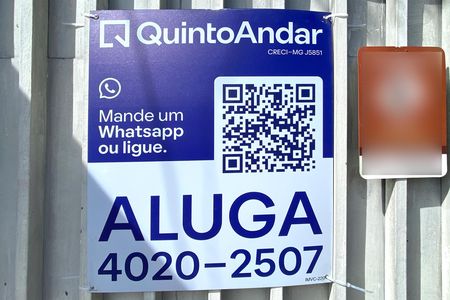 Placa  de casa para alugar com 1 quarto, 45m² em Prado, Belo Horizonte