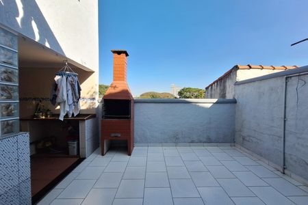 Área gourmet de casa à venda com 5 quartos, 224m² em Jardim Monte Libano, Santo André