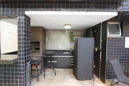 Área comum - Churrasqueira de apartamento à venda com 4 quartos, 267m² em Buritis, Belo Horizonte