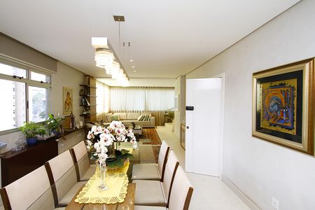 Sala de apartamento à venda com 4 quartos, 267m² em Buritis, Belo Horizonte