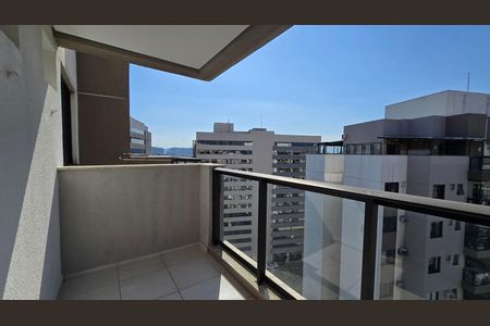 Varanda da sala de apartamento para alugar com 1 quarto, 44m² em Cachambi, Rio de Janeiro