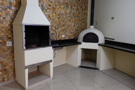 Área comum - Churrasqueira de casa à venda com 3 quartos, 285m² em Jaguaribe, Osasco