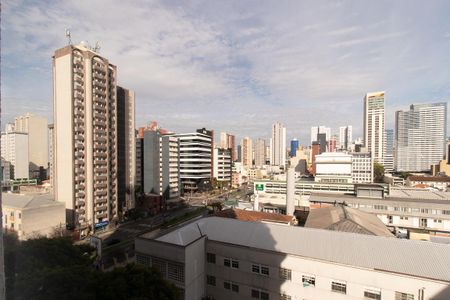 Vista da Sala de apartamento para alugar com 1 quarto, 34m² em Centro, Curitiba