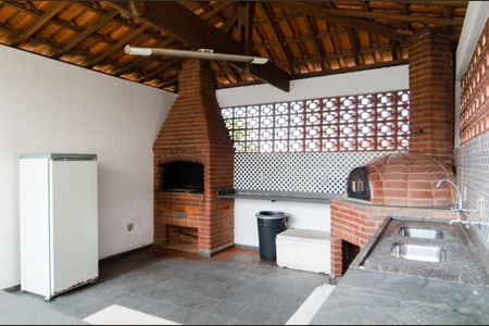 Área comum - Churrasqueira de apartamento à venda com 2 quartos, 62m² em Vila Floresta, Santo André