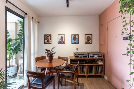Sala de apartamento para alugar com 1 quarto, 38m² em Campos Elíseos, São Paulo