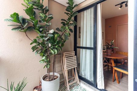 Apartamento para alugar com 38m², 1 quarto e 1 vaga Apartamento para alugar com 38m², 1 quarto e 1 vagaVaranda