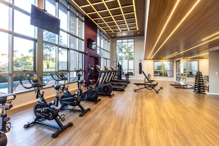 Apartamento à venda com 138m², 2 quartos e 2 vagas Apartamento à venda com 138m², 2 quartos e 2 vagasAcademia