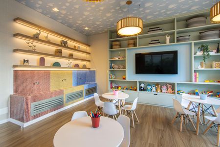 Apartamento à venda com 138m², 2 quartos e 2 vagas Apartamento à venda com 138m², 2 quartos e 2 vagasBrinquedoteca