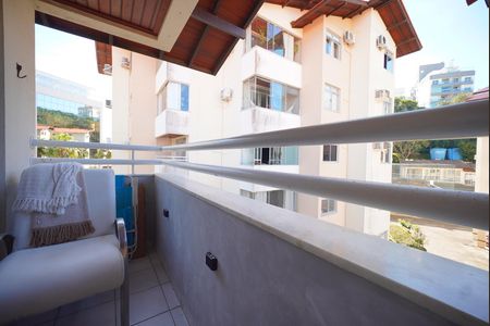 Varanda da Sala de apartamento para alugar com 2 quartos, 75m² em Itacorubi, Florianópolis