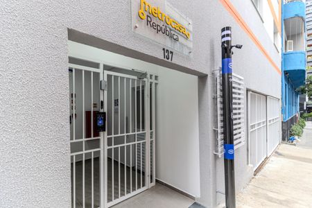 Fachada de kitnet/studio para alugar com 1 quarto, 20m² em República, São Paulo