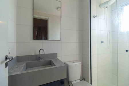 Banheiro da Suíte de apartamento para alugar com 1 quarto, 33m² em Jardim da Gloria, São Paulo