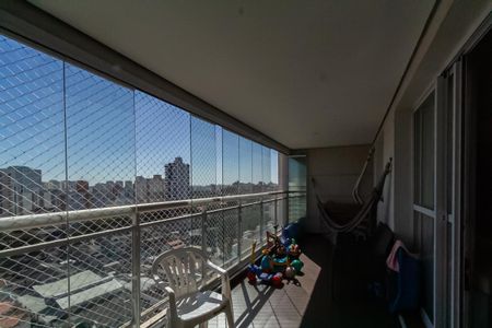Varanda Gourmet de apartamento à venda com 3 quartos, 130m² em Baeta Neves, São Bernardo do Campo