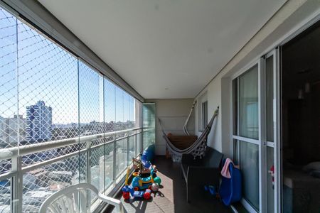 Varanda Gourmet de apartamento à venda com 3 quartos, 130m² em Baeta Neves, São Bernardo do Campo