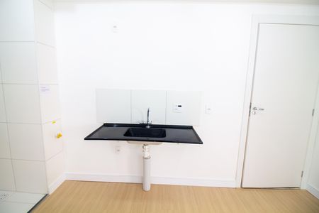 Cozinha de apartamento para alugar com 2 quartos, 36m² em Jardim São Luís, São Paulo