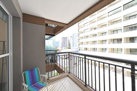 Varanda de kitnet/studio para alugar com 1 quarto, 35m² em Vila Clementino, São Paulo