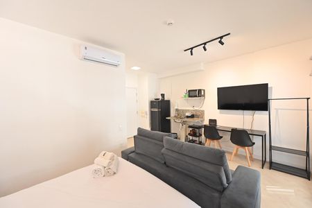 Sala/Quarto de kitnet/studio para alugar com 1 quarto, 35m² em Vila Clementino, São Paulo