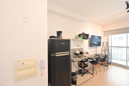 Cozinha de kitnet/studio para alugar com 1 quarto, 35m² em Vila Clementino, São Paulo