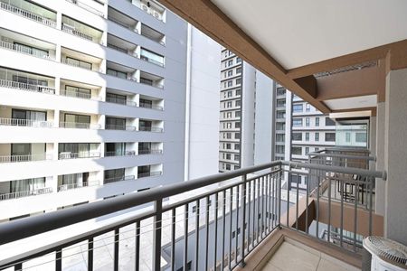 Varanda do Studio de kitnet/studio para alugar com 1 quarto, 35m² em Vila Clementino, São Paulo