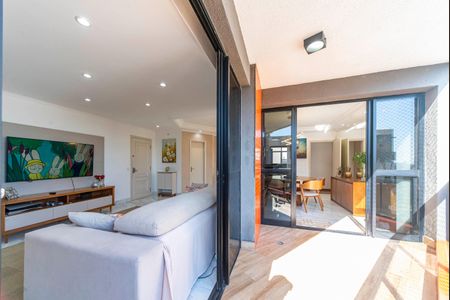 Varanda da Sala de apartamento para alugar com 4 quartos, 178m² em Vila Valparaíso, Santo André