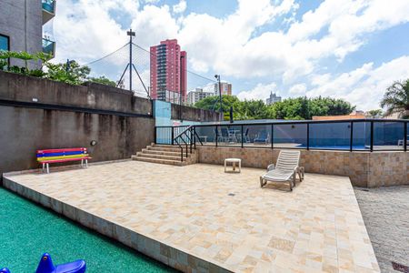 Área comum - Piscina de apartamento para alugar com 4 quartos, 178m² em Vila Valparaíso, Santo André
